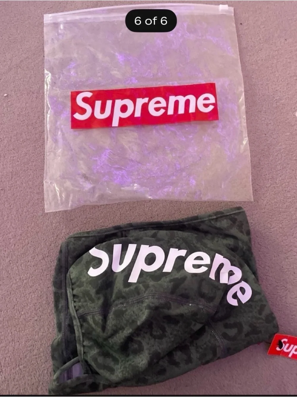 Supreme Heat Reactive Leopard Balaclava